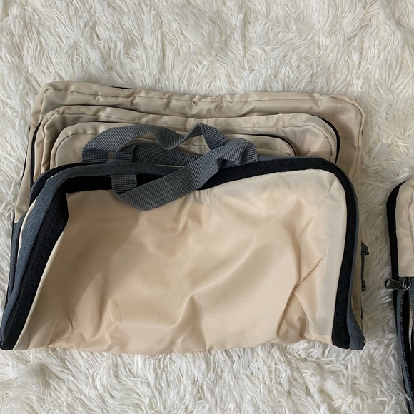 Bagail 4pk Purple Compression Packing Cubes NWT - Picture 11 of 14